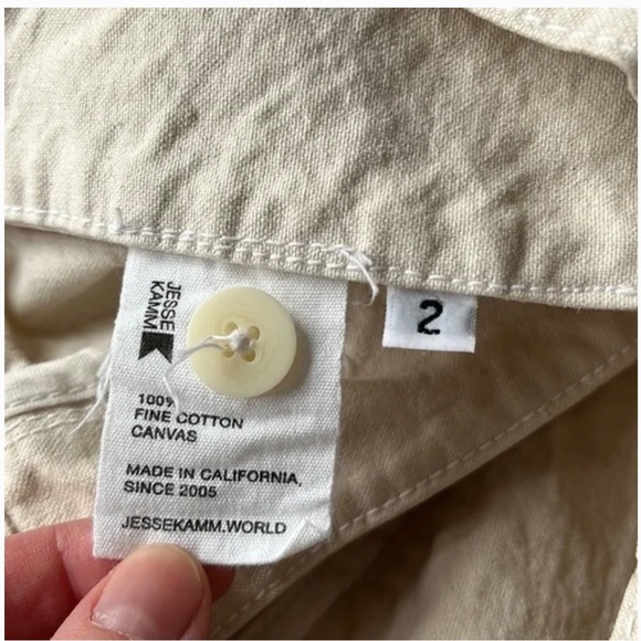 Jesse Kamm Sailor Pants in Natural - Picture 3 of 7